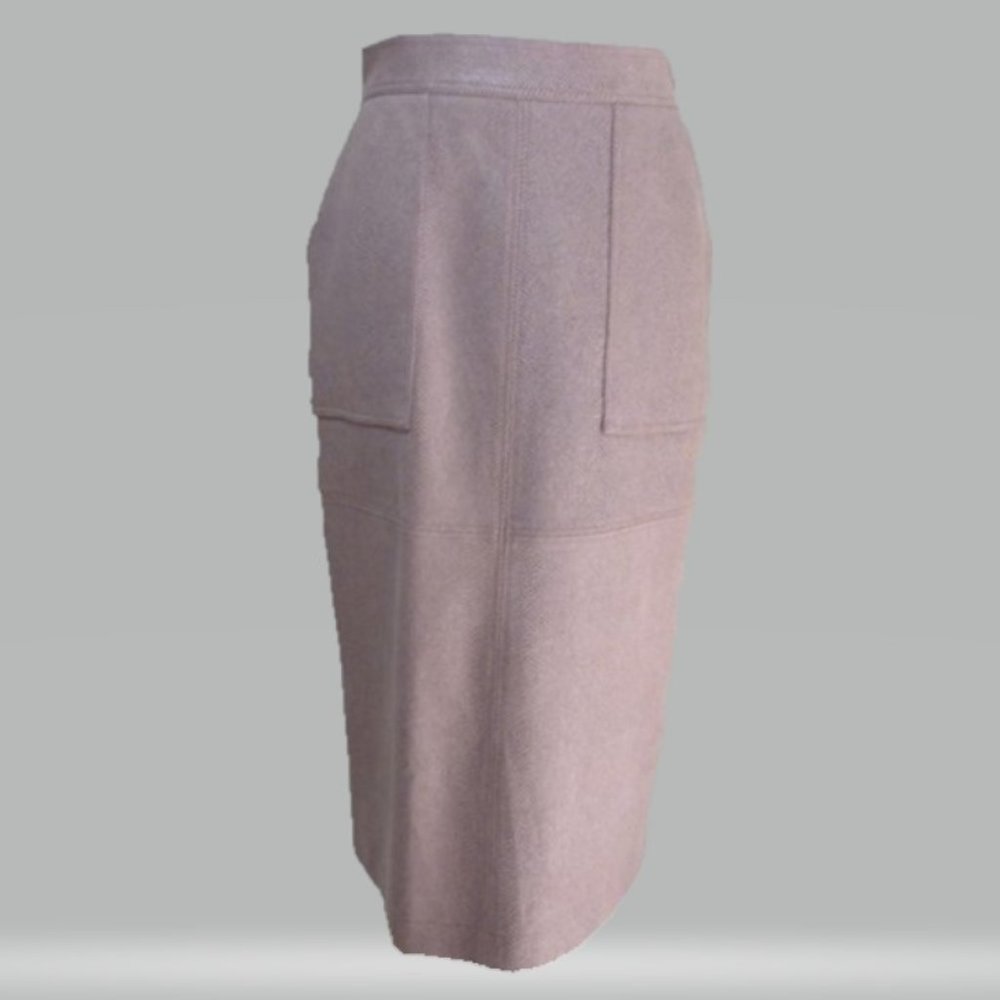 Anthropologie Current Air 4P Pink Pencil Skirt